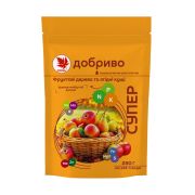 Осіннє добриво для фруктових дерев і ягідних кущів Супер Добриво водорозчинне 250 г Осіннє добриво для фруктових дерев і ягідних кущів Супер Добриво водорозчинне 250 г