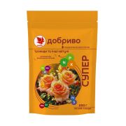 Осіннє добриво для троянд та інших квітучих Супер Добриво водорозчинне 250 г Осіннє добриво для троянд та інших квітучих Супер Добриво водорозчинне 250 г
