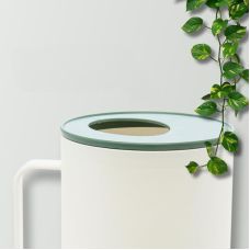 Лійка для рослин Epoca Mug 1,5 л Snowy - біло-зелена (Epoca 11529)