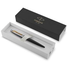 Ручка кулькова Parker Jotter Bond Street Black GT BP в подар.коробці