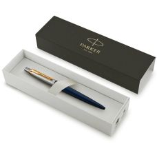 Ручка шариковая Parker Jotter Royal Blue GT BP в подар.коробке