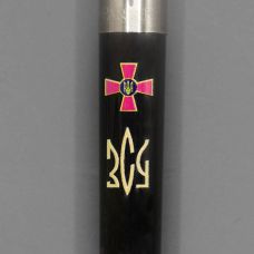 Ручка шариковая Parker Jotter Army Originals Black CT BP Эмблема ЗСУ + Трезубец ЗСУ брон., в подар.коробке