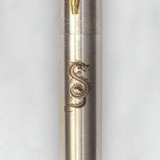 Ручка шариковая Parker Jotter Zodiac Stainless Steel GT BP Зеленый Дракон в подар.коробке
