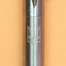 Ручка кулькова Parker Jotter Ukraine Stainless Steel CT BP Тризуб білий у подар.коробці