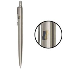 Ручка шариковая Parker Jotter Ukraine Stainless Steel CT BP Флаг сине-желтый в подар.коробке