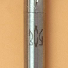 Ручка кулькова Parker Jotter Ukraine Stainless Steel CT BP Тризуб ЗСУ в подар.коробці