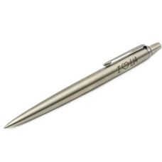 Ручка кулькова Parker Jotter Ukraine Stainless Steel CT BP I Love UA в подар.коробці