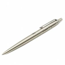 Ручка кулькова Parker Jotter Ukraine Stainless Steel CT BP Тризуб + Слава Україні! + Героям Слава! в подар.коробці