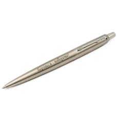 Ручка шариковая Parker Jotter Ukraine Stainless Steel CT BP Борітеся - поборете! в подар.коробке