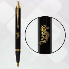 Ручка шариковая Parker IM Zodiac Black GT BP Деревянный Дракон в подар.коробке