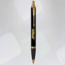 Ручка кулькова Parker IM Zodiac Black GT BP Дракон в подар.коробці