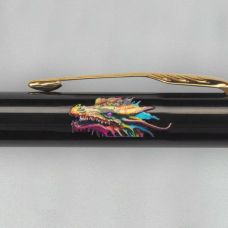 Ручка шариковая Parker IM Zodiac Black GT BP Яркий Дракон в подар.коробке