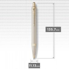 Ручка шариковая Parker IM Professionals Monochrome Champagne BP в подар.коробке