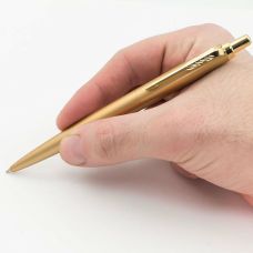 Набор Parker Jotter XL Monochrome Gold GT BP + Matt Black & Gold GT BP, 2 шариковые ручки в подар. упак.