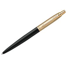 Набор Parker Jotter XL Monochrome Gold GT BP + Matt Black & Gold GT BP, 2 шариковые ручки в подар. упак.