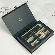 Набор Parker Jotter Stainless Steel GT BP+ Stainless Steel CT BP, 2 шариковые ручки в подар. упак.