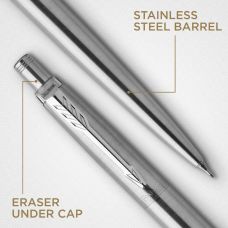 Набір Parker Jotter Stainless Steel CT BP+PCL, кулькова ручка + олівець механічний в подар.коробці