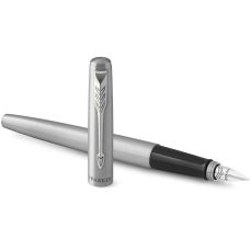 Набор Parker Jotter Stainless Steel GT FP+BP, перьевая ручка + шариковая ручка в подар.коробке