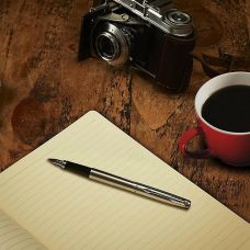 Набор Parker Jotter Stainless Steel GT FP+BP, перьевая ручка + шариковая ручка в подар.коробке