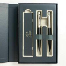Набор Parker Jotter Bond Street Black CT BP+PCL, шариковая ручка + карандаш механический в подар. упак.
