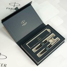 Набор Parker Jotter Bond Street Black CT BP+PCL, шариковая ручка + карандаш механический в подар. упак.