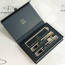 Набір Parker IM Black GT BP + IM Black CT BP, 2 кулькові ручки у подар. пак.