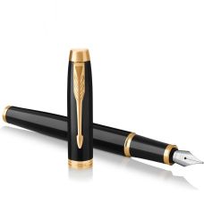 Набор Parker IM Black GT FP+BP, перьевая ручка + шариковая ручка в подар. упак.