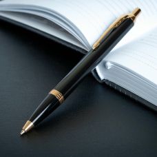 Набор Parker IM Black GT FP+BP, перьевая ручка + шариковая ручка в подар. упак.