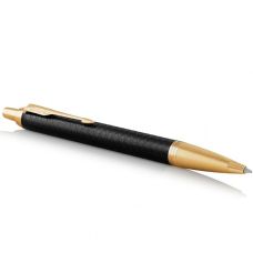 Набор Parker IM Premium Black GT BP, шариковая ручка + блокнот Parker в подар. упак.