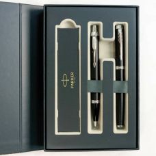 Набір Parker IM Matte Black CT FP+BP, перова ручка + кулькова ручка у подар. пак.