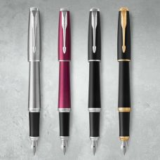 Ручка перьевая Parker Urban Metro Metallic CT FP М в подар. упак.