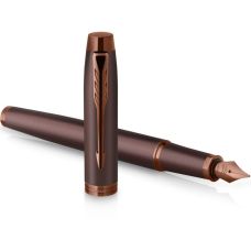 Ручка перова Parker IM Professionals Monochrome Burgundy FP F в подар.коробці