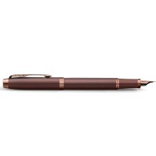 Ручка перова Parker IM Professionals Monochrome Burgundy FP F в подар.коробці