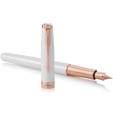 Ручка перьевая Parker Sonnet Pearl Lacquer PGT FP F в подар.футляре