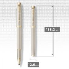 Ручка-роллер Parker IM Professionals Monochrome Champagne RB в подар.коробке