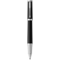 Ручка-роллер Parker Ingenuity Black Lacquer CT RB в подар.футляре