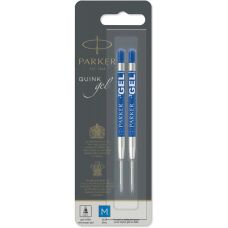 Стрижні гелеві Parker Gel, розмір М, сині, 2 шт, блістер
