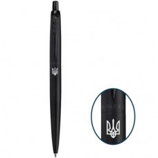 Ручка кулькова Parker Jotter 17 XL Monochrome Black 12 432_TR Тризуб