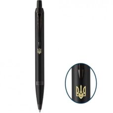 Ручка кулькова Parker IM 17 Achromatic Black 22 932_TR Тризуб