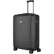 Валіза Titan Litron Black M на 4 колесах, чорна