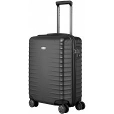 Чемодан Titan Litron Black S на 4 колесах, черный