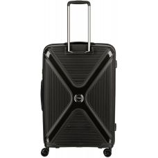 Чемодан Titan Paradoxx Black Uni L на 4 колесах, 113 л, черный