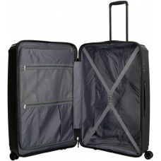 Чемодан Titan Paradoxx Black Uni L на 4 колесах, 113 л, черный
