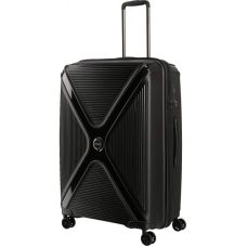 Чемодан Titan Paradoxx Black Uni L на 4 колесах, 113 л, черный