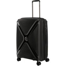 Валіза Titan Paradoxx Black Uni M Еxp. на 4 колесах, 80/88 л, чорна