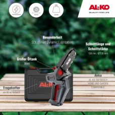 Пила аккумуляторная AL-KO mini CSM 1815 Bo Flex (114016)