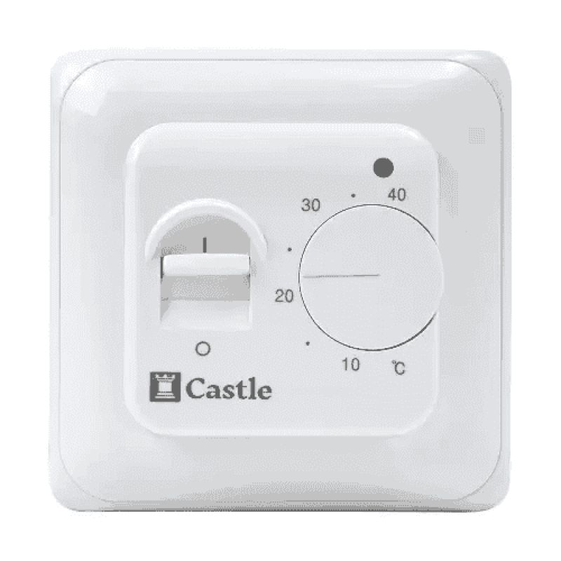 Терморегулятор механічний Castle M 5.16, білий