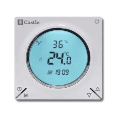 Терморегулятор програмований Castle AC829H, білий