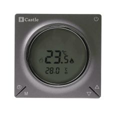 Терморегулятор программированный Castle AC829H, графит
