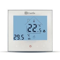Терморегулятор программированный Castle AC605H, белый Терморегулятор программированный Castle AC605H, белый